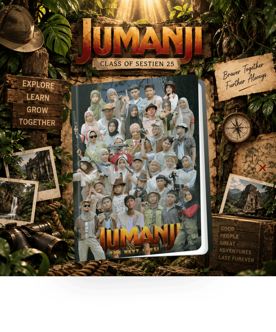 Yearbook Theme - Jumanji