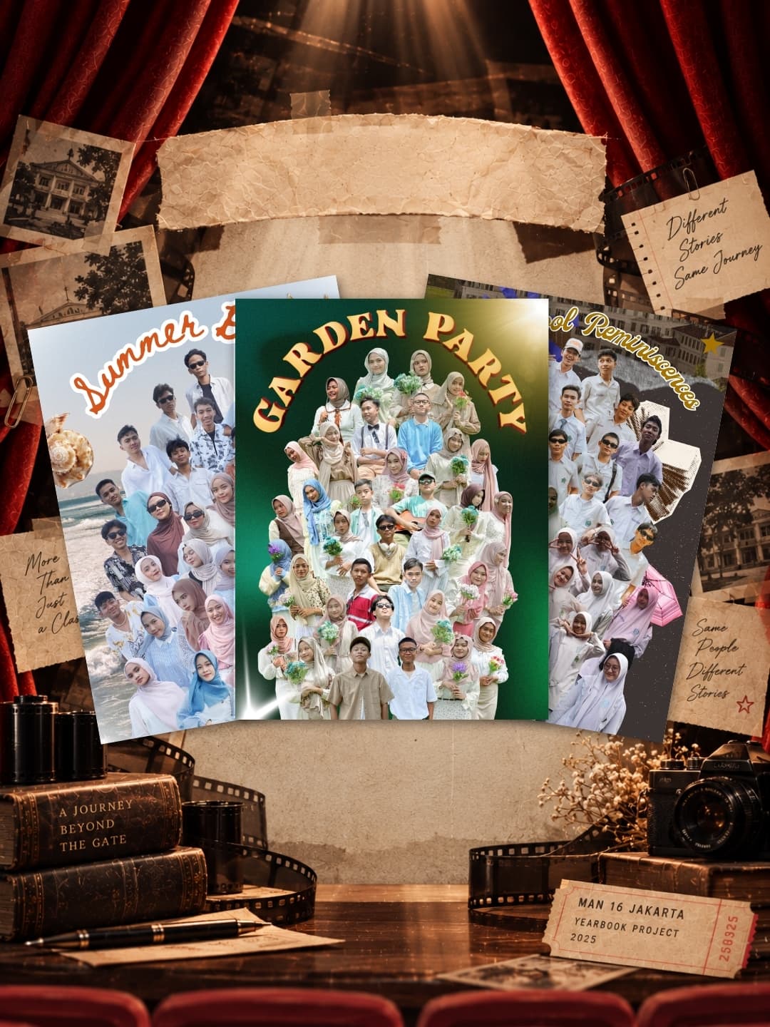 SESTIEN 25 — MAN 16 Jakarta - Book Spread & Composition